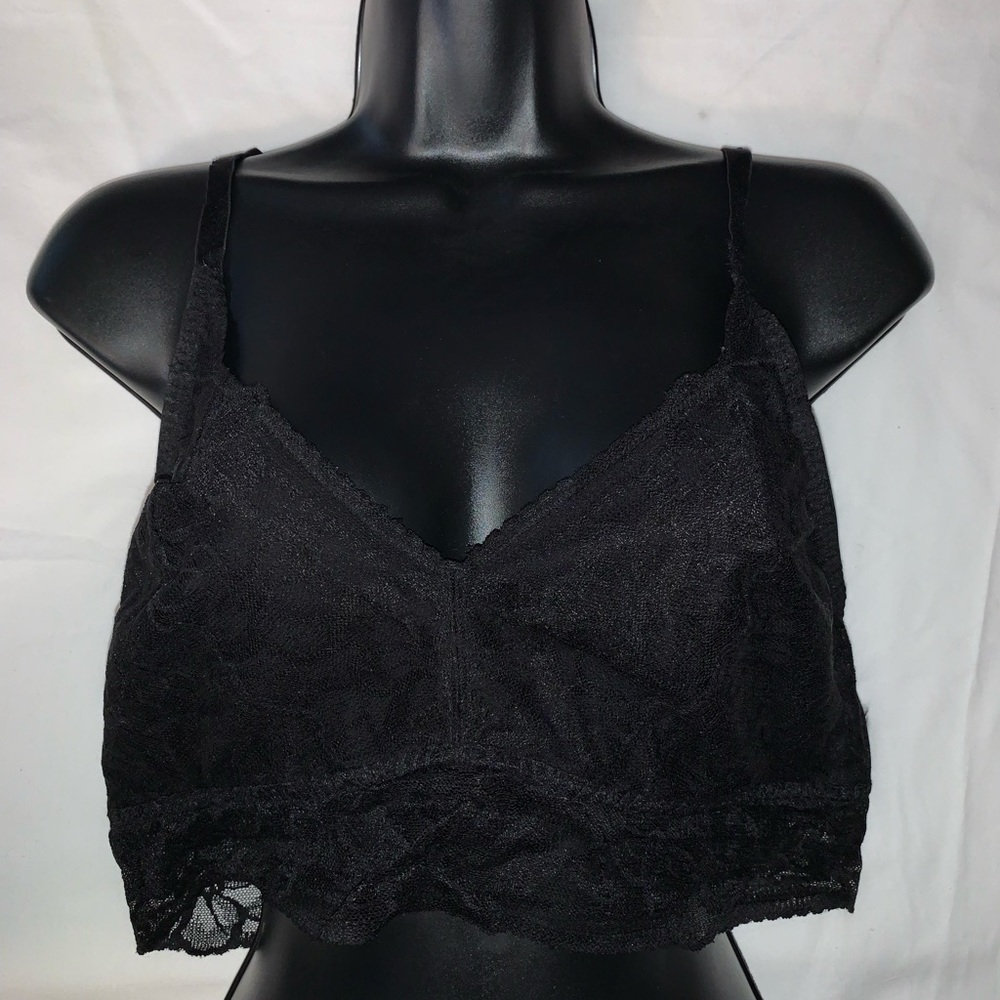 Victoria Secret Pink Lace Lined Bralette, L(DD) - Picture 1 of 5